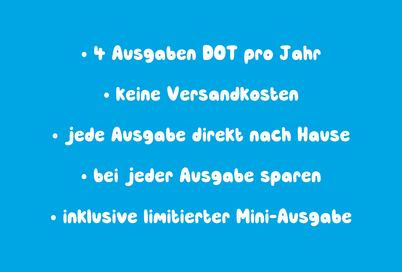 DOT Magazin Jahresabo – Bild 4